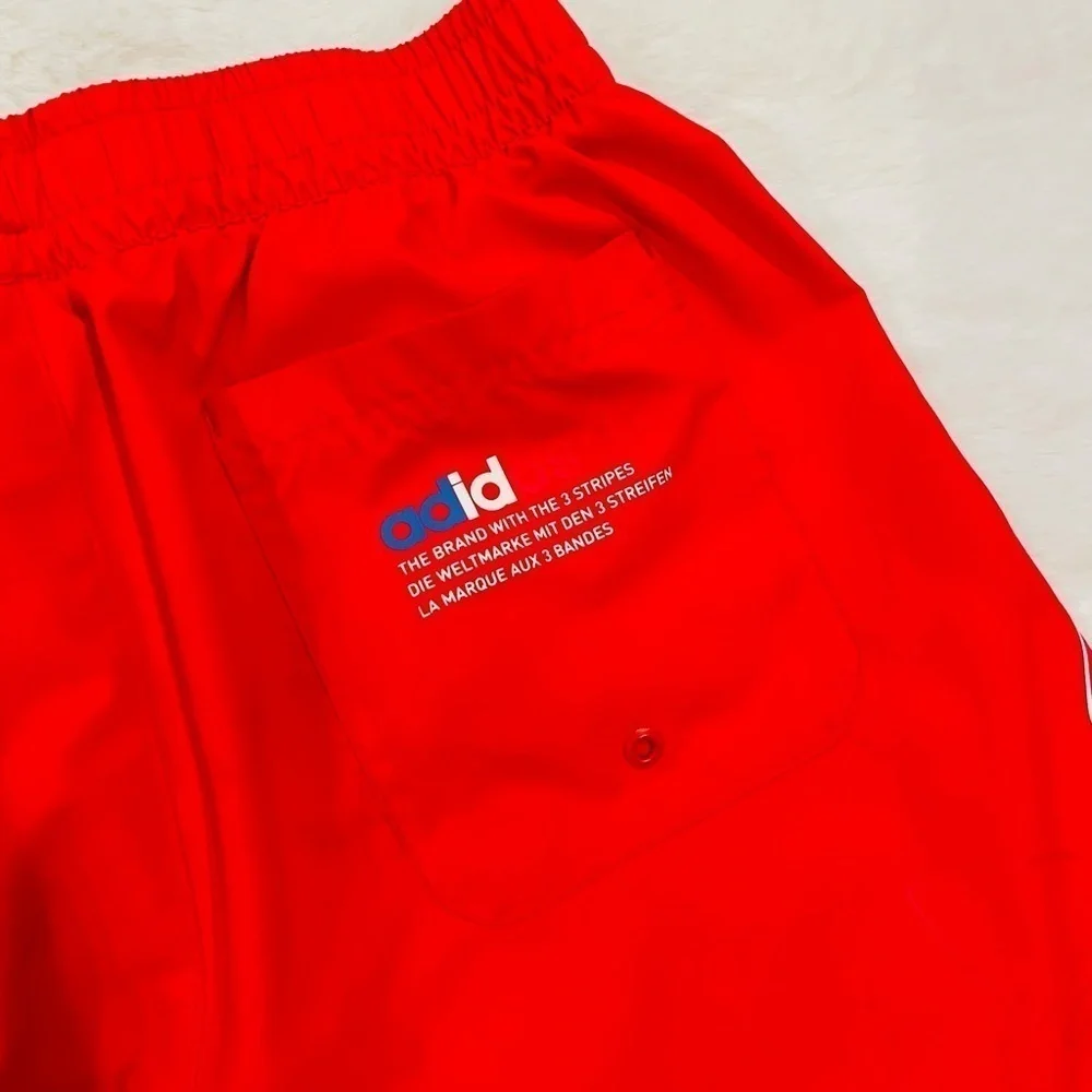 Adidas Primeblue FTO Men’s Red Swim Shorts Size Small